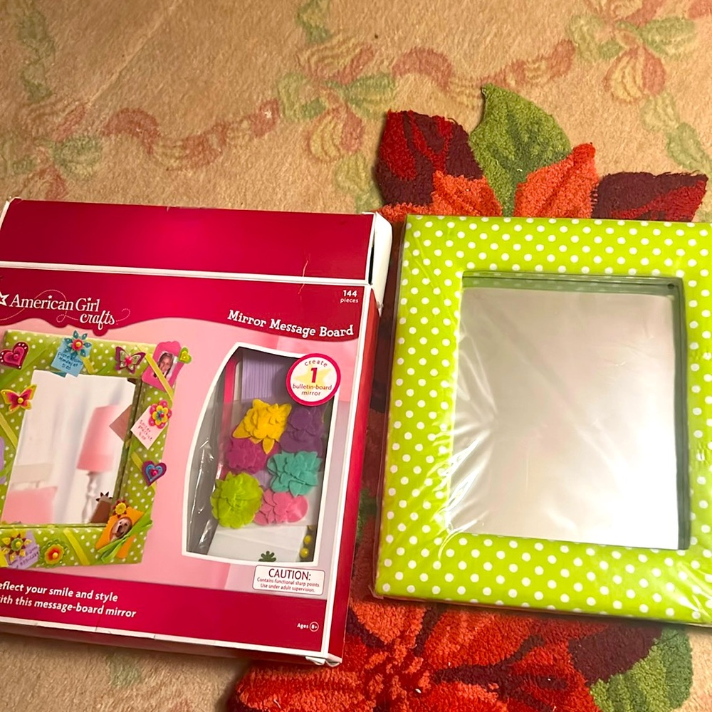 American Girl Mirror Message Board.